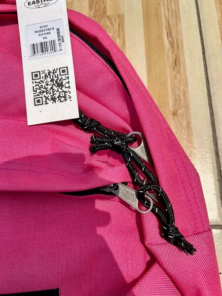 Sac à dos rose vif pratique