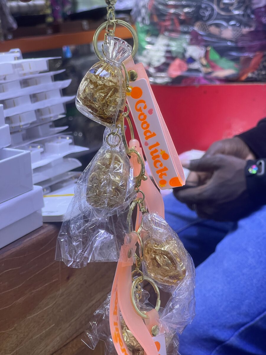 Porte-clés décoratif chance