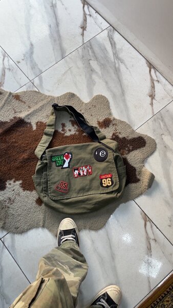 Sac bandoulière style vintage