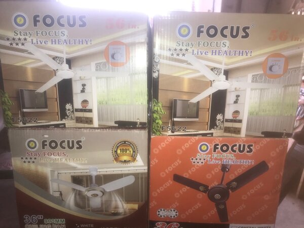 Focus ceiling fan