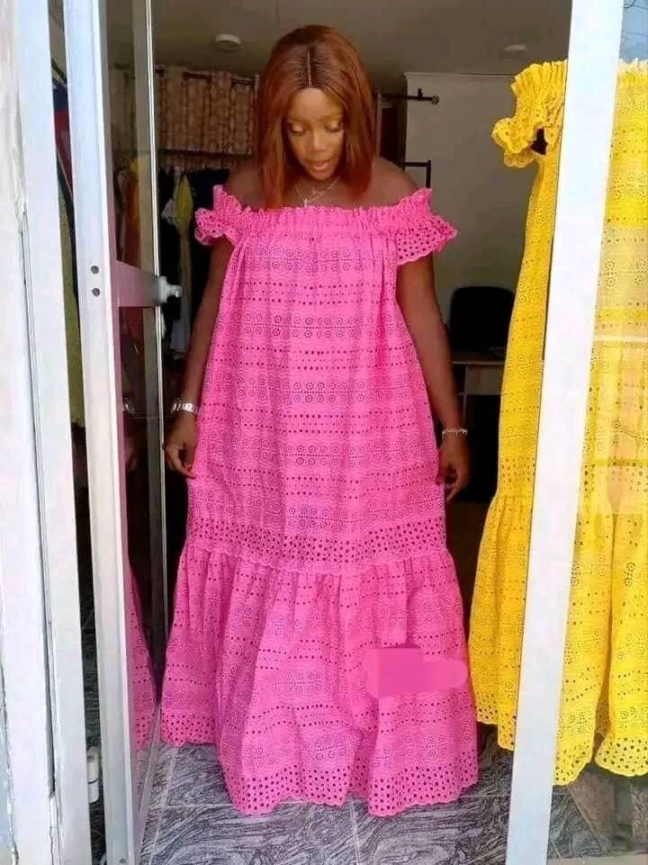 Robe bohème en dentelle