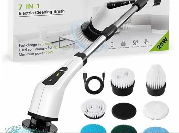 Brosse de nettoyage électrique 7 En 1