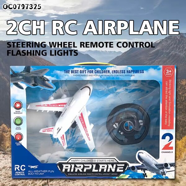 Avion RC Télécommandé 2CH