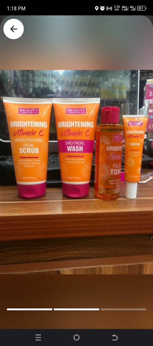 Beauty Formulas Skin care