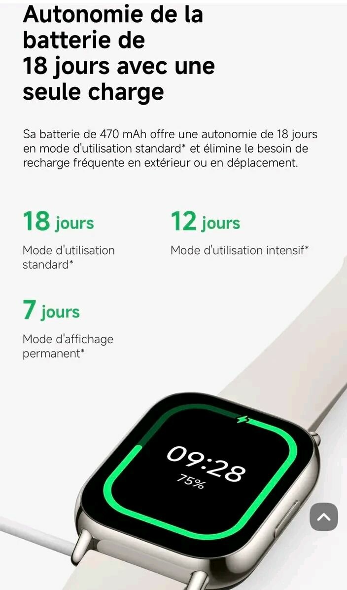 Montre connectée Redmi Watch