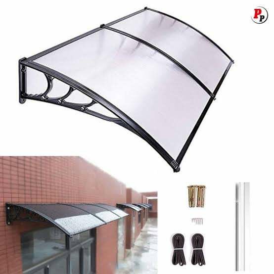 Auvent pour fenêtre 1m×1m