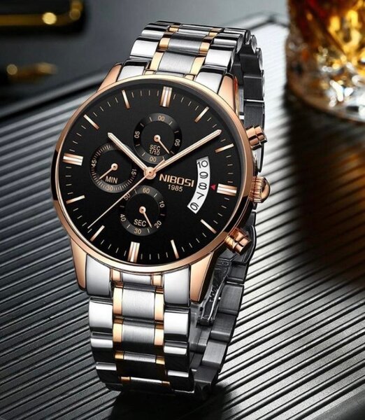 Montre homme acier inoxydable