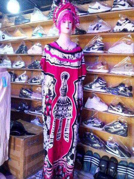 Robe longue ethnique