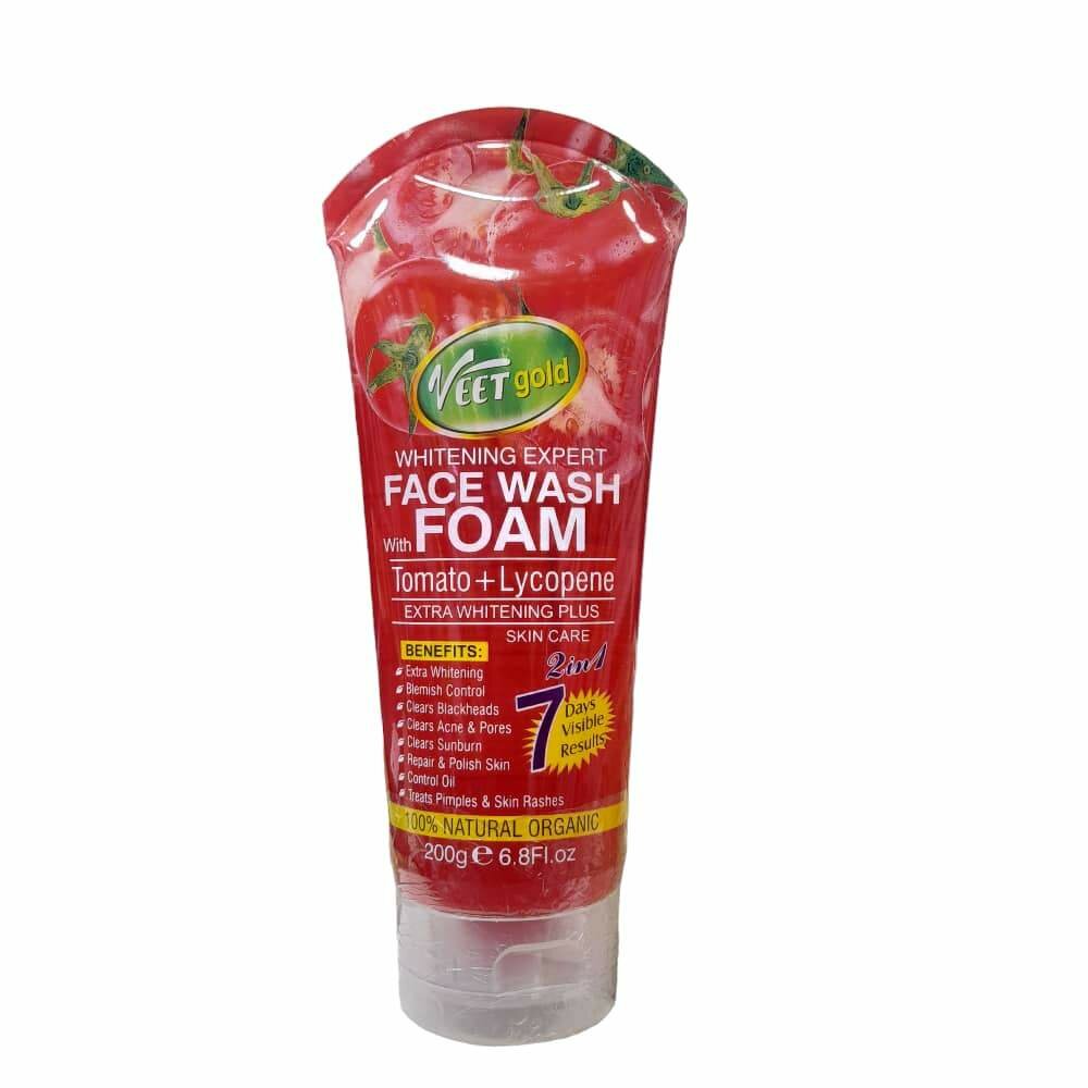 Veet Gold Foam Face Wash