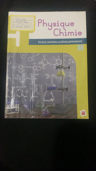 Livre Physique-Chimie 5e