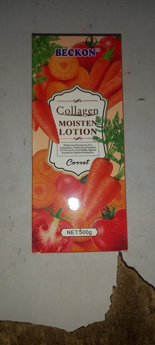 Lotion Hydratante Collagène Carotte