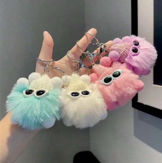 Adorable Cartoon Elf Keychain