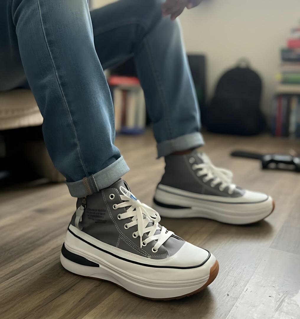 Baskets montantes épaisses