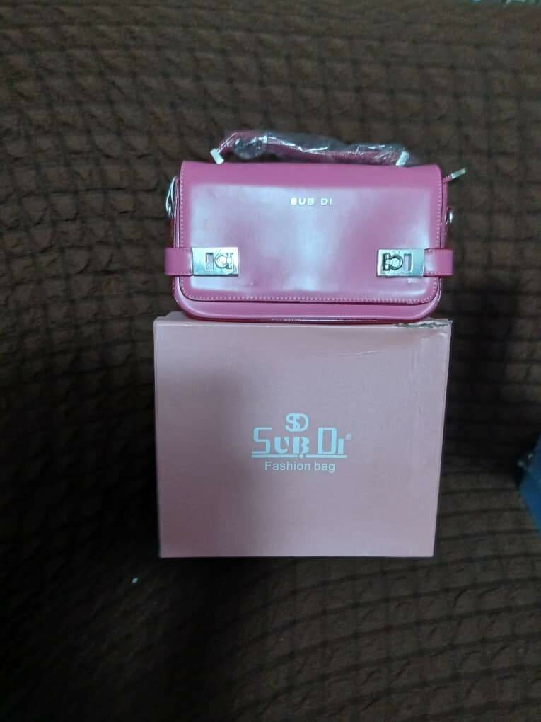 Sac à main rose chic