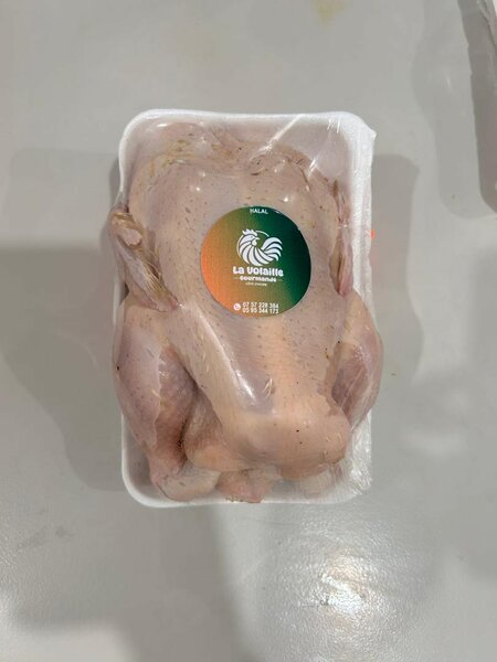 Poulet chair halal 1,8-1,9 kg