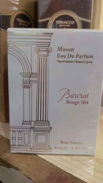 Parfum Femme Rouge 504 blanc