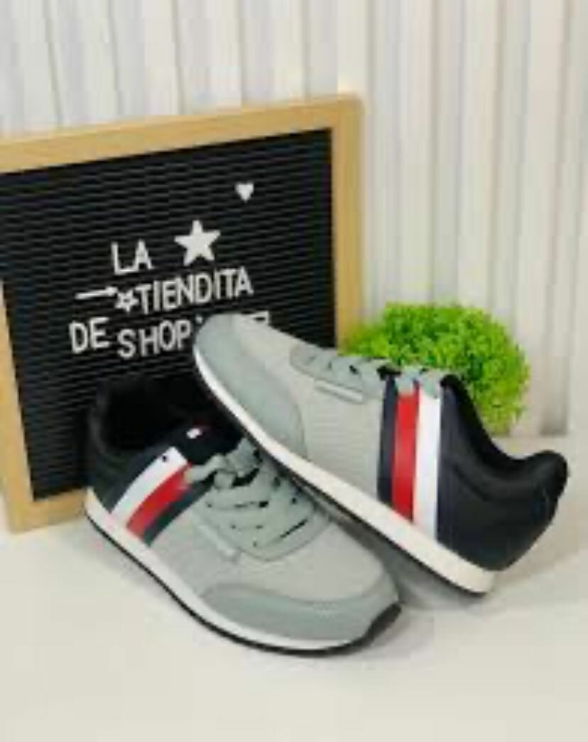 Stylish Gray Athletic Sneakers