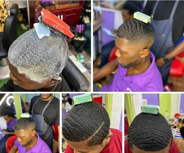 Savon borrador pour cheveux