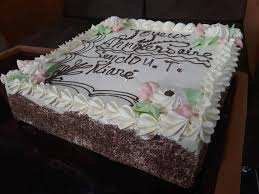 Gâteau d'anniversaire personnalisé