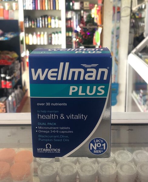 WELLMAN PLUS OMEGA-3 CAPSULES
