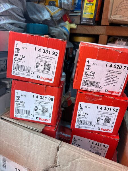 Interrupteur différentiel Legrand 63A