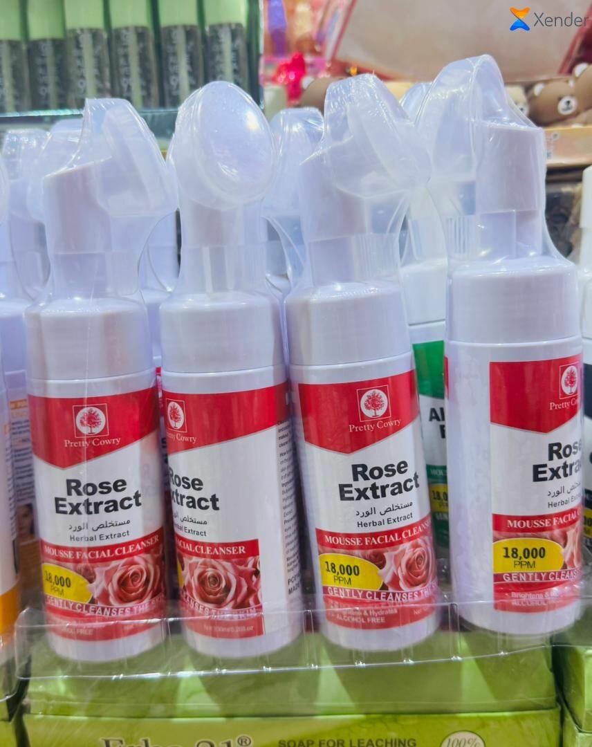Mousse Nettoyant Extrait de Rose