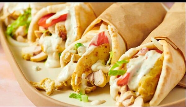 Délicieux chawama au poulet