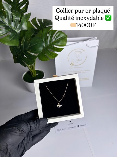 Collier plaqué or 16K