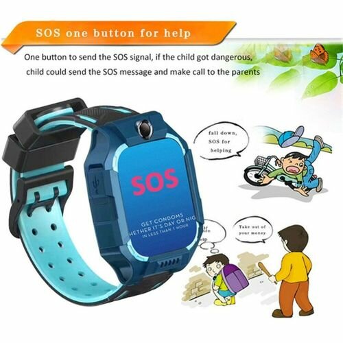 Montre intelligente pour enfants GPS et camera prends puces
