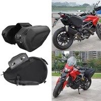 MOTORCYCLE WATERPROOF KOMINE SADDLE BAGS SUITCASE SADDLEBAGS WITH RAIN COVER MOTORCYCLE ACCESSORIES FOR TOURING