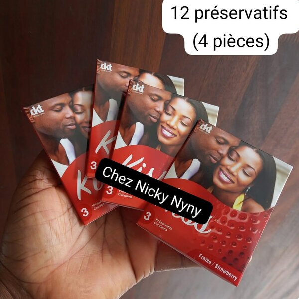 12 Préservatifs DKT Kiss