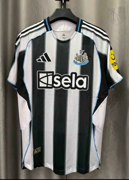 Maillot de football équipe noir et blanc