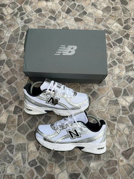 Baskets New Balance Argent