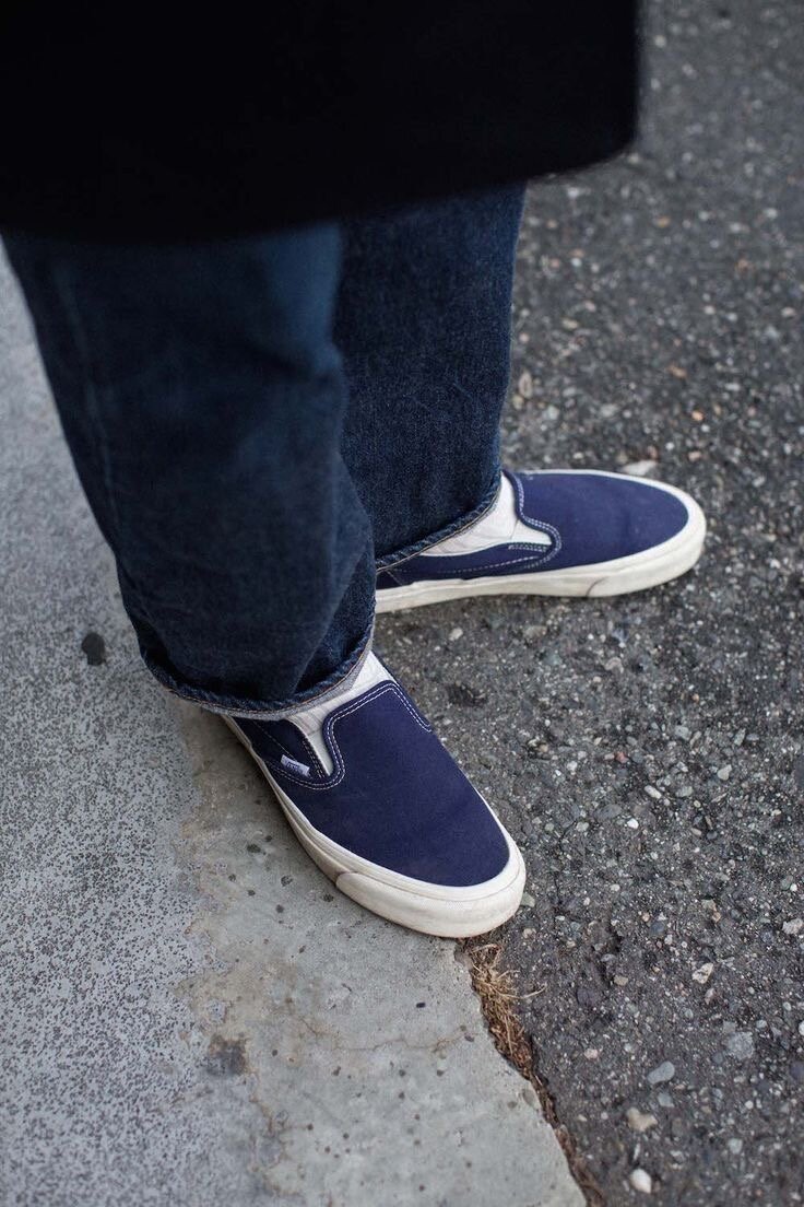 Slip-on sneakers en toile