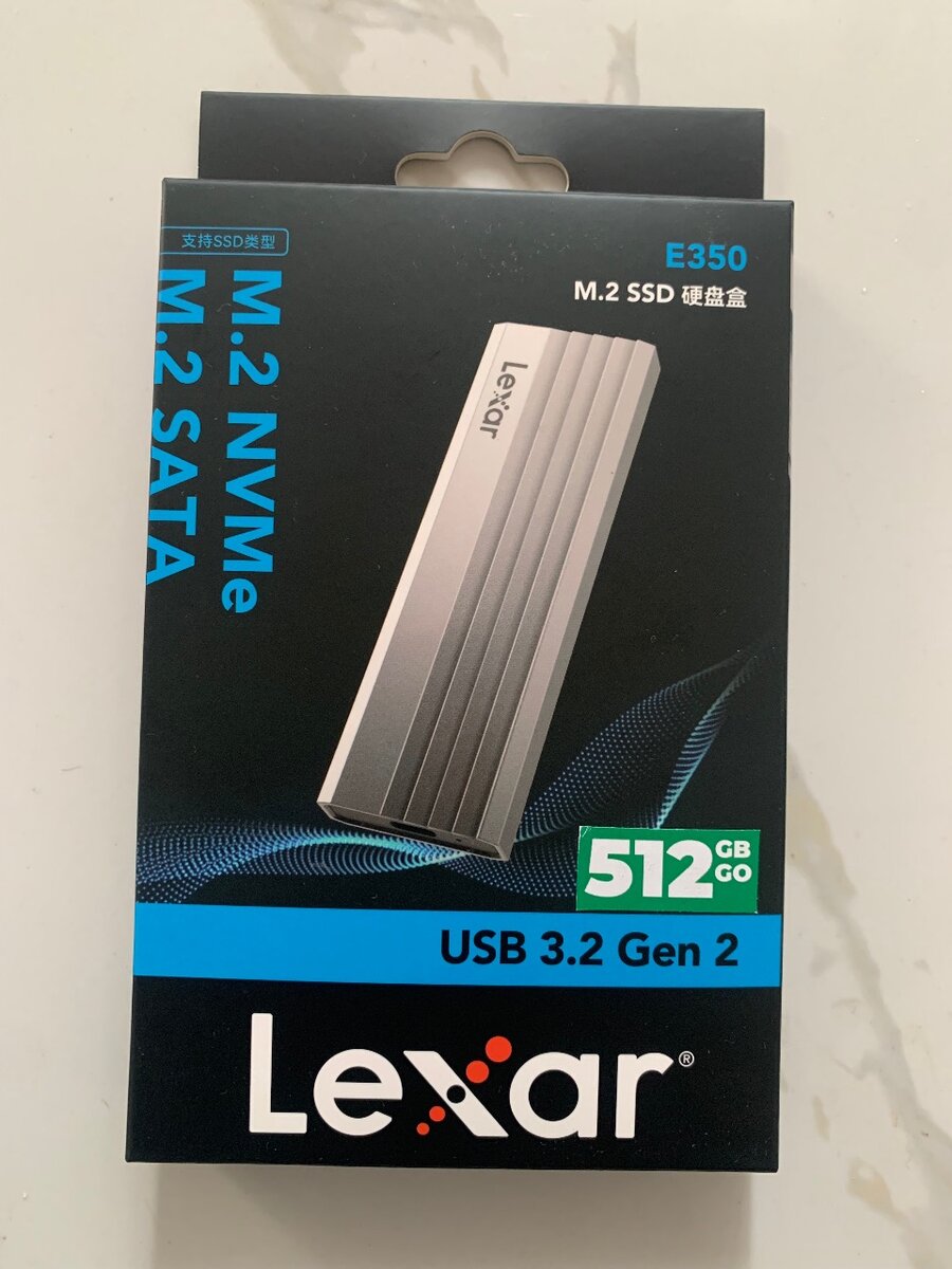Lexar SSD Externe 512GB USB