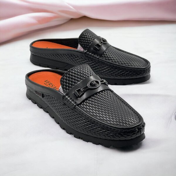 Original leather half shoe