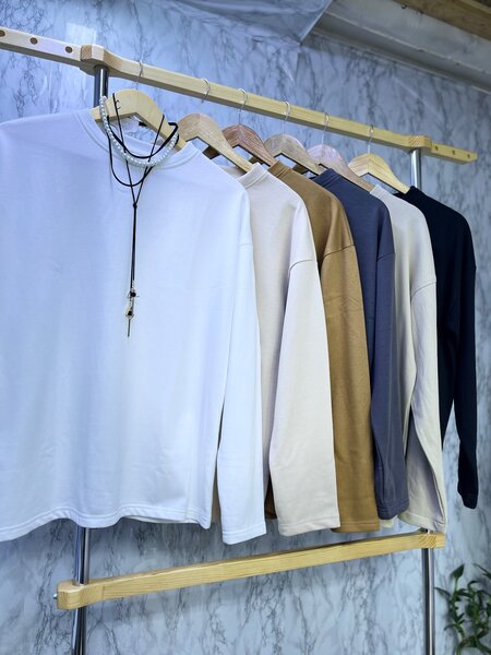 100%хлопок Лонгслив