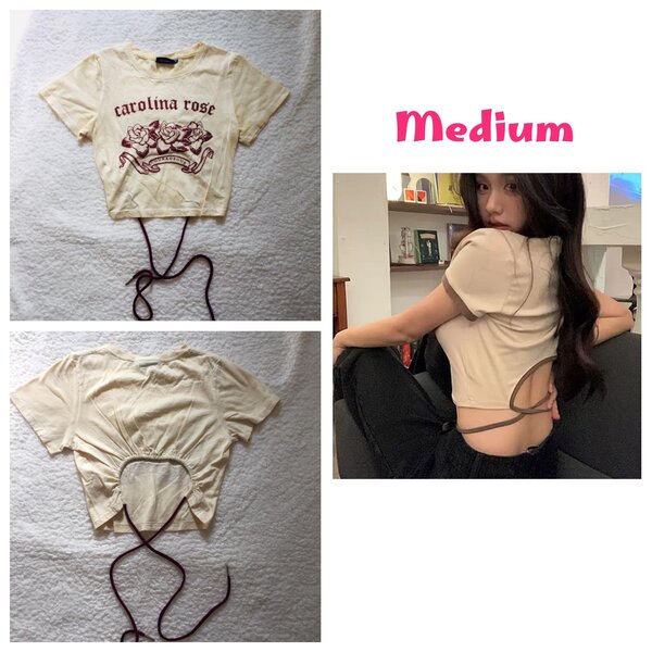 Salaula crop tops and tops