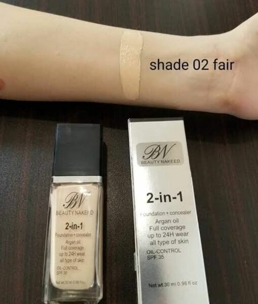 Beauty Naked ( Foundation+ Concealer)