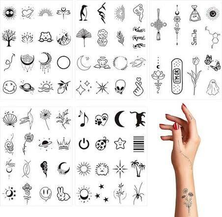 Tatouages Temporaires Art Design