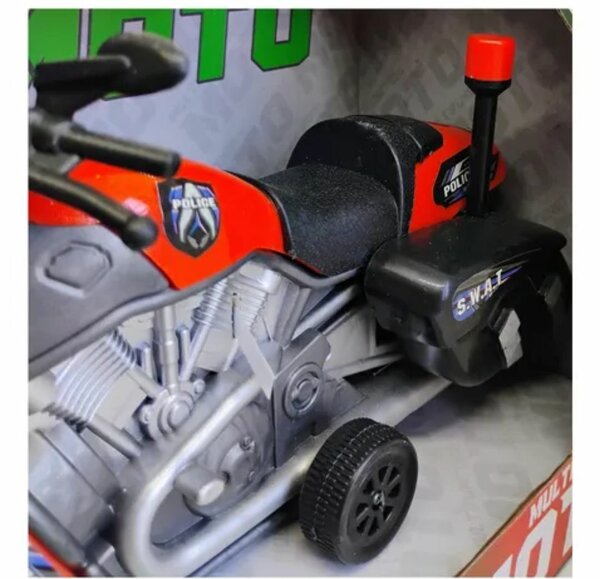 Moto jouet policière