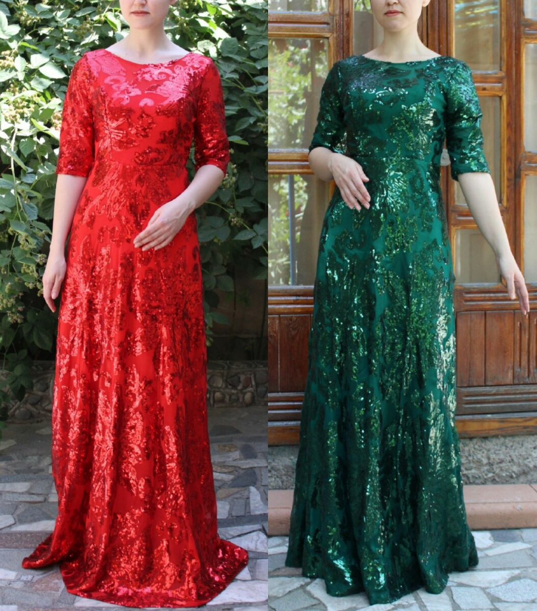 Вечерние платья в пол