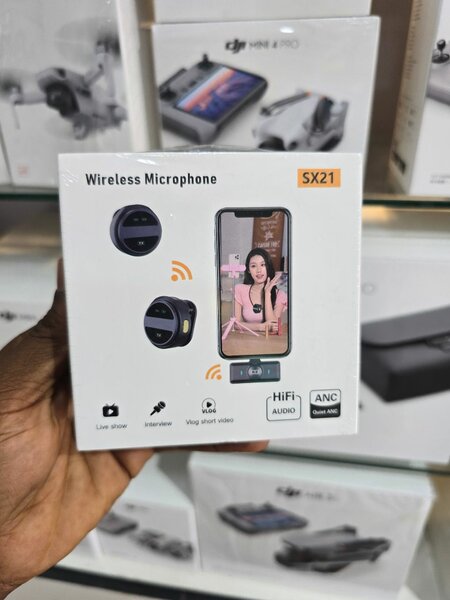 SX21 wireless microphone for Android &iOS