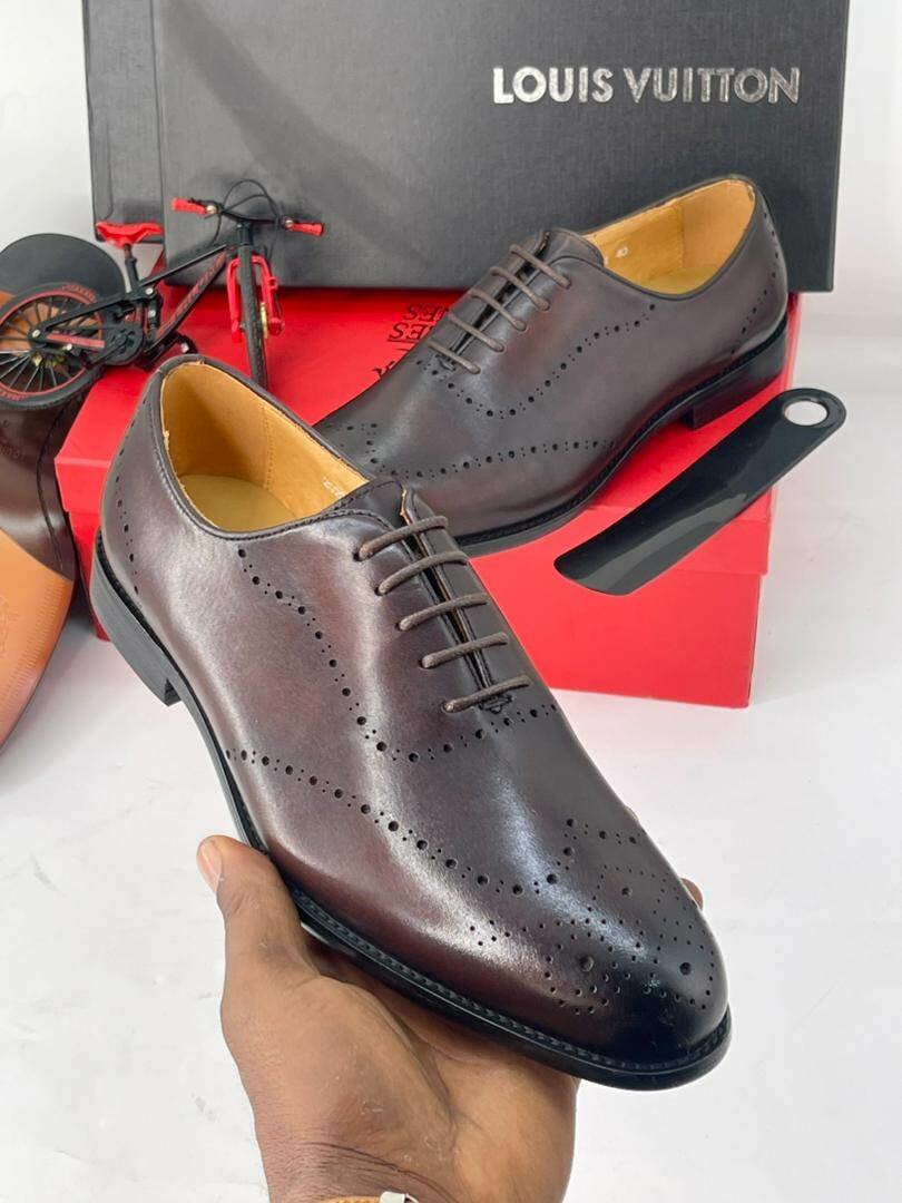 Solid Leather Formal Shoes
