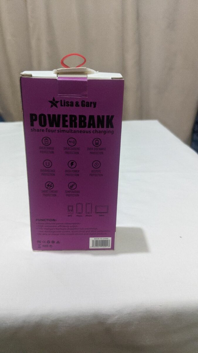 VERY PORTABLE POWER BANK LISA & GARY  20,000mAh  VERY POWERF