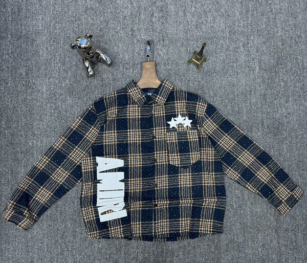 Chemise en flanelle à carreaux