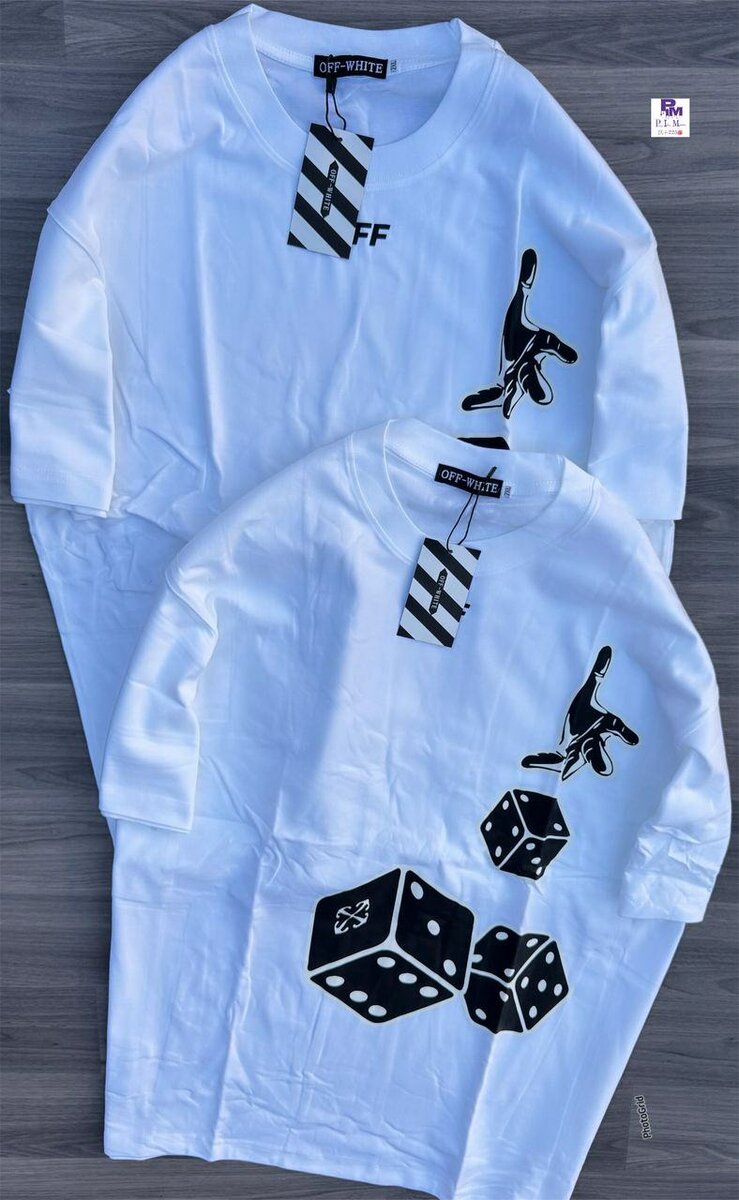 T-shirts en duo tendance