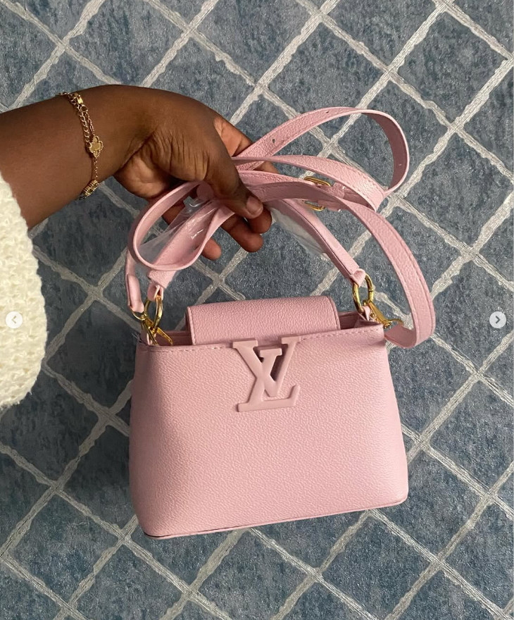 Pink LV bag
