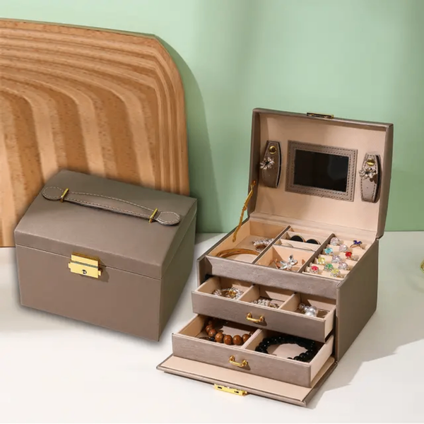 Boîte à bijoux élégante et pratique
