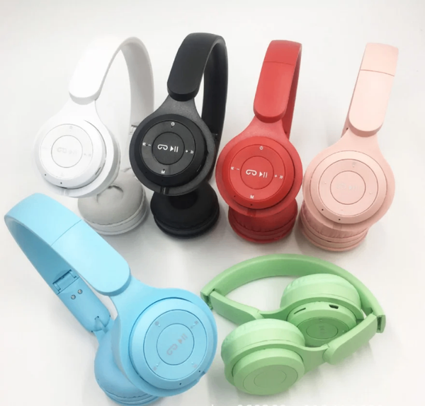 Casque audio Bluetooth coloré